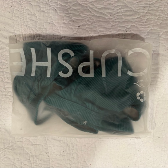 Cupshe Green Ribbed Bikini Set - Picture 3 of 3